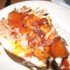 Nick 'n Jim's loaded BBQ baked potato. Yum! (Blast staff photo/Erica Marcus)